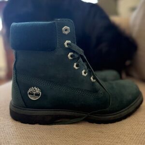 Timberland emerald green boots